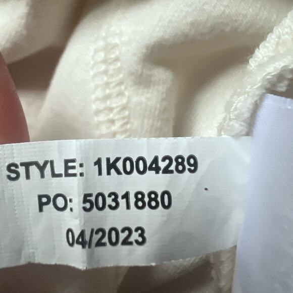 Vineyard Vines Mens Terry Cream Blue Quarter Button Hoodie Preppy Beachy-Medium - Picture 10 of 10